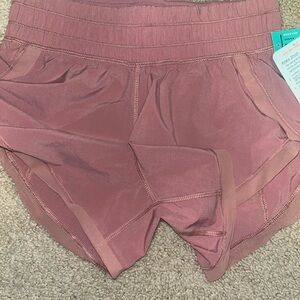 Women's Mauve Athletic Shorts